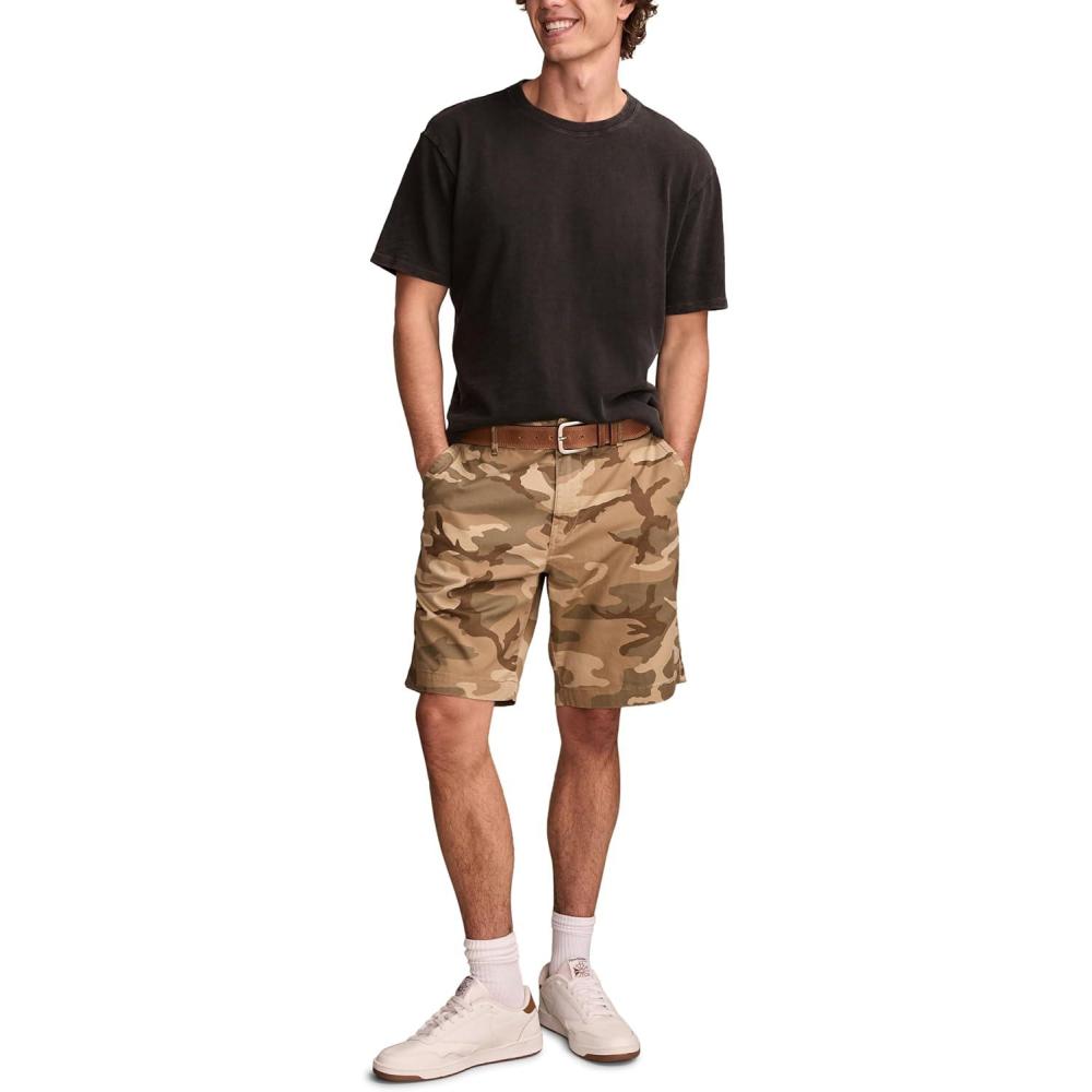 imageLucky Brand Mens Camo Core Stretch Twill ShortCamo Multi