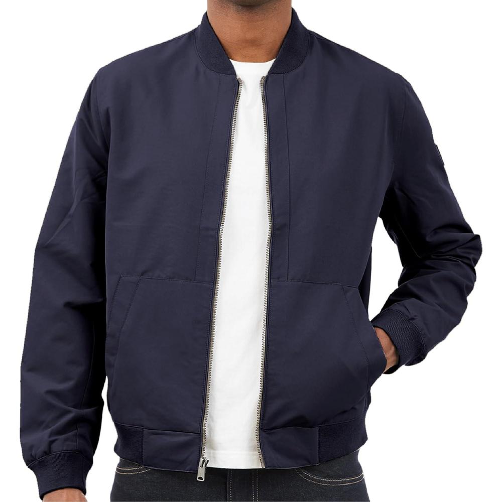 imageLucky Brand Mens Classic Bomber JacketBlue