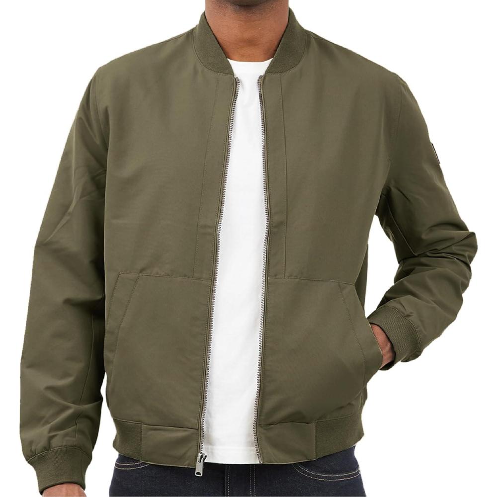imageLucky Brand Mens Classic Bomber JacketOlive