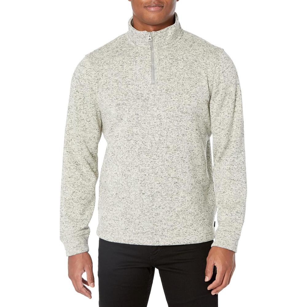 imageLucky Brand Mens Los Feliz Mock Neck Half Zip FleeceMulti