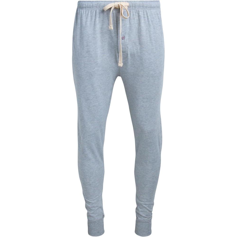imageLucky Brand Mens Pajama Pants  Breathable Baselayer Bottom Joggers for Men with Side Pocket Casual Mens Lounge Pants SXLHeather Grey