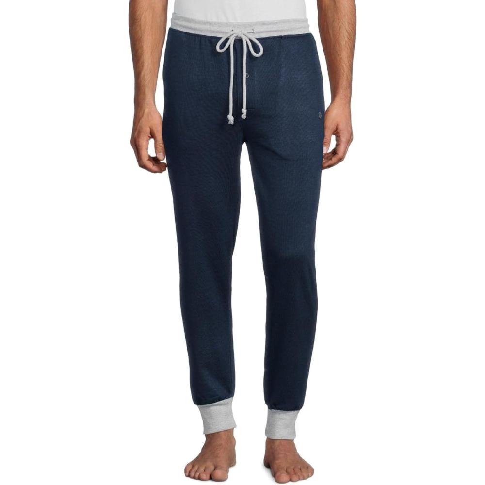 imageLucky Brand Mens Pajama Pants  Breathable Sleep Bottoms and Jogger Pants with Side Pocket  Casual Joggers for Men SXLMood IndigoSlimfit