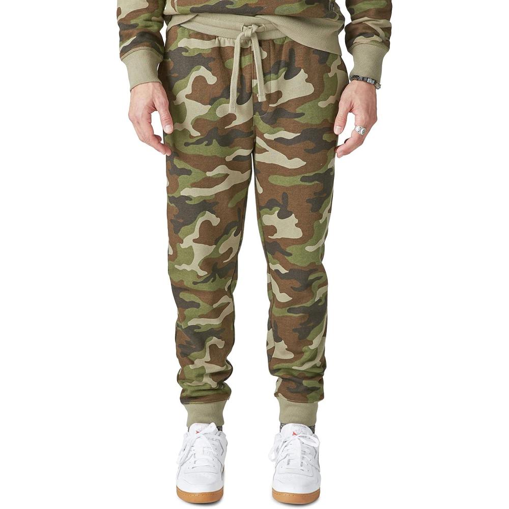 imageLucky Brand Mens Sueded Terry Camo JoggerCamo