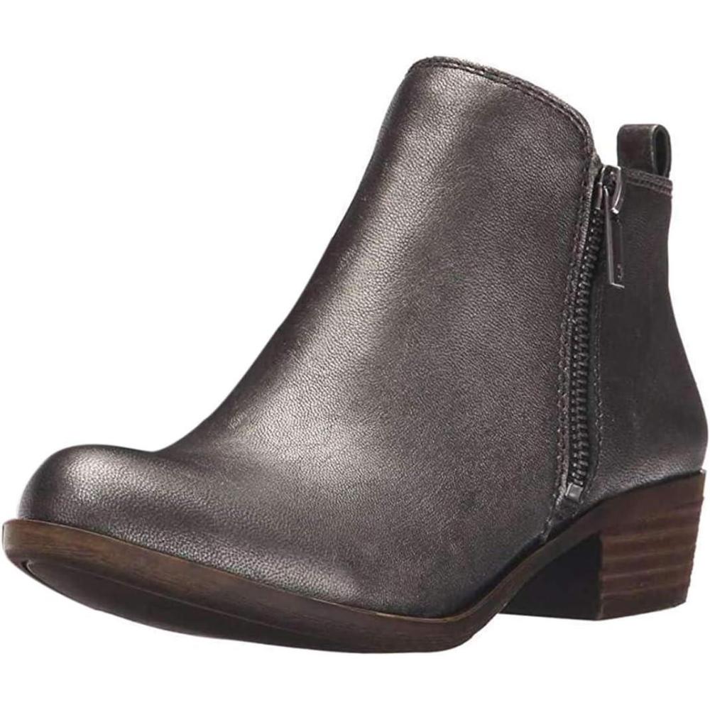 imageLucky Brand Womens Basel Ankle BootieSilver