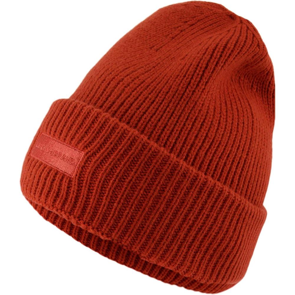 imageLucky Brand Womens Core Beanie Solid Knit Hat Comfortable ampamp Warm AccessoryAutumn Glaze