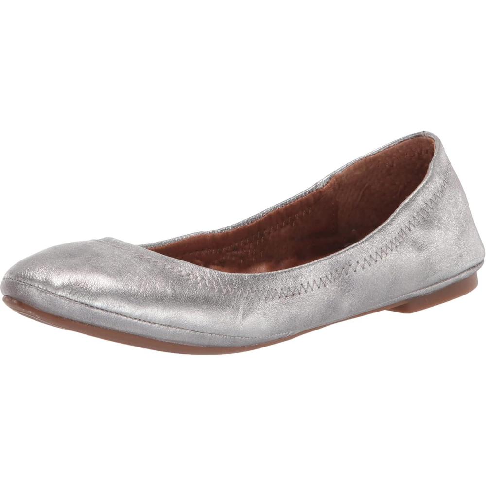 imageLucky Brand Womens Emmie Ballet FlatPewter Silver