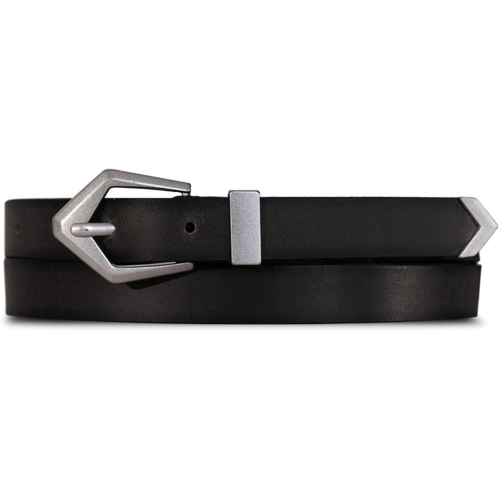 imageLucky Brand Womens Fashion Leather Belt  Stylish  Trend  Classic  Modern  Jean  Pant  Skirt  DressDiamond Buckle  Black