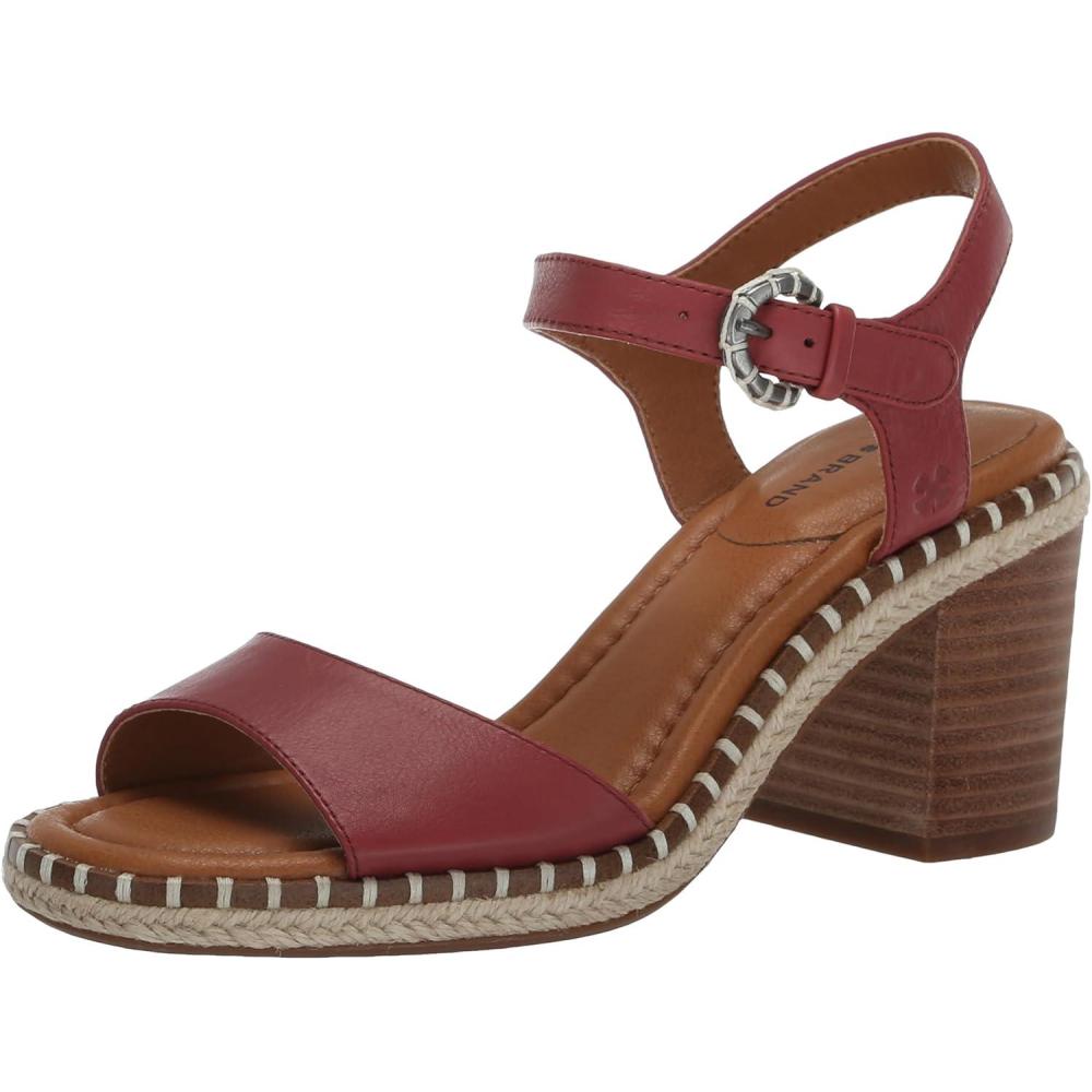 imageLucky Brand Womens Jennyl Heeled SandalRose Red