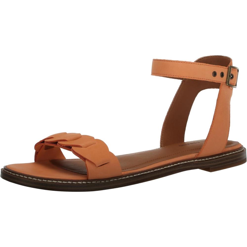 imageLucky Brand Womens Kyndall Flat SandalTangerine