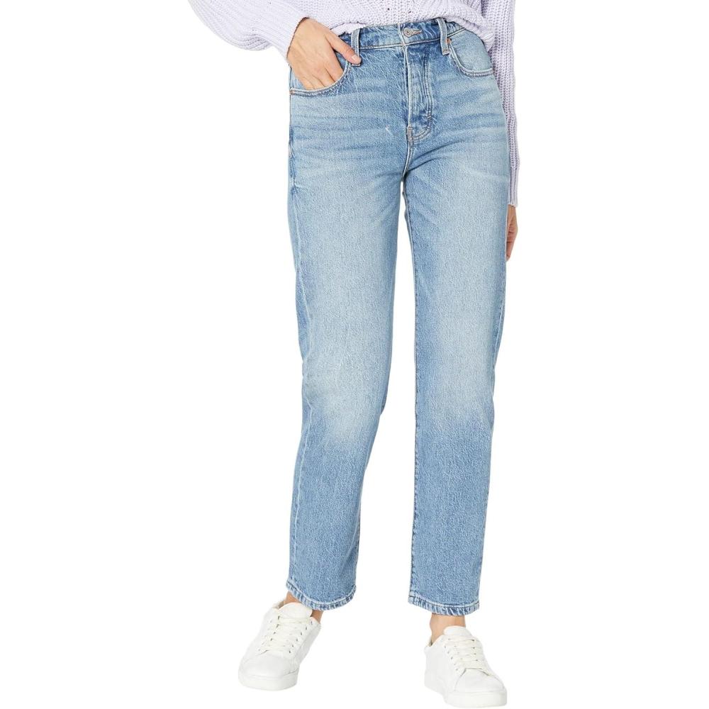 imageLucky Brand Womens Loose High Rise Straight JeanGilman Blue