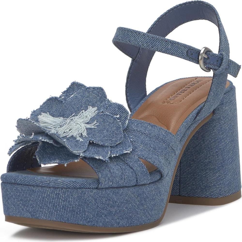 imageLucky Brand Womens Marrika Heeled SandalDenim