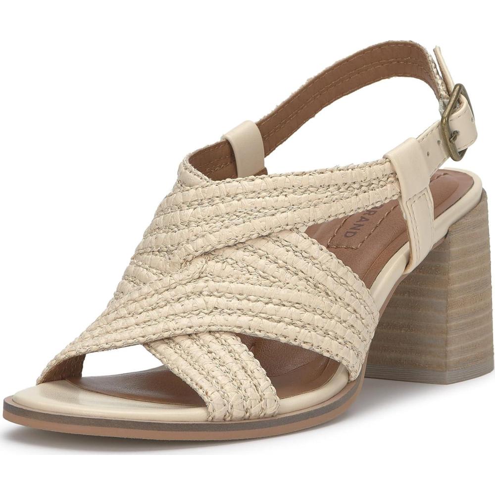 imageLucky Brand Womens Sasina Heeled SandalParchment