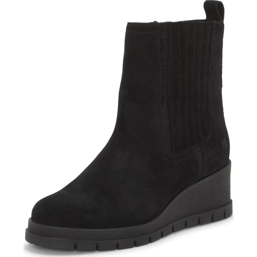 imageLucky Brand Womens Sondruh Ankle BootBlack Suede