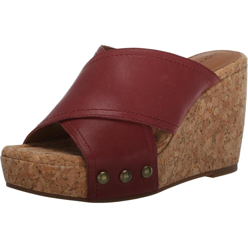 imageLucky Brand Womens Valmai Wedge SandalHenna