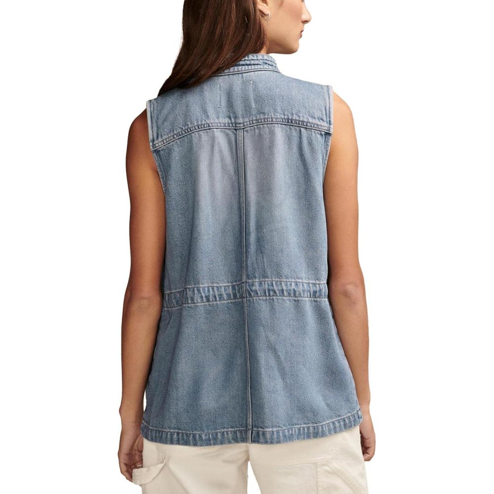 imageLucky Brand Womens Womens Denim Utility Vest