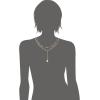 Lucky Brand 2 Layer Fresh Water Pearl Pendant Necklace