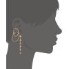 Lucky Brand 3 Pairs Classic Drops & Hoops Earrings Set