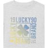 Lucky Brand Boys 2 Pieces Short Set(Heather/ Shadow)
