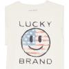 Lucky Brand Boys 2 Pieces Short Set(Vanilla Ice/Coronet Blue)