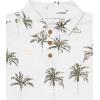 Lucky Brand Boys 2 Pieces Short Set(White/Tea/Papaya)