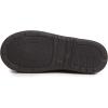 Lucky Brand Boy’s Faux Wool Clog Slippers with Memory Foam(Black)