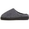 Lucky Brand Boy’s Faux Wool Clog Slippers with Memory Foam(Grey)