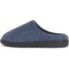 Lucky Brand Boy’s Faux Wool Clog Slippers with Memory Foam(Navy)