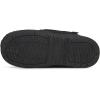 Lucky Brand Boy’s Micro Suede Fuzzy Lined Moccasin Slippers for Kids(Black)