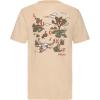 Lucky Brand Boys’ Short Sleeve Graphic Crew Neck T-Shirt, Soft, Comfortable, Relaxed Fit(Desert Trails Mellow Buff)