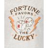 Lucky Brand Boys’ Short Sleeve Graphic Crew Neck T-Shirt, Soft, Comfortable, Relaxed Fit(Fortune Oatmeal)