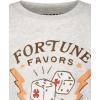 Lucky Brand Boys’ Short Sleeve Graphic Crew Neck T-Shirt, Soft, Comfortable, Relaxed Fit(Fortune Oatmeal)