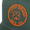 Lucky Brand Classic Cotton Adjustable | Dad Hat | Baseball Cap | Fishing | Low Profile | 5 Panel Design(Mfg Co Patch – Forest Green)