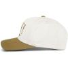 Lucky Brand Classic Cotton Adjustable | Dad Hat | Baseball Cap | Fishing | Low Profile | 5 Panel Design(Varsity – Tan)