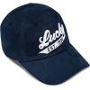 Lucky Brand Classic Cotton Hat | Adjustable | Dad Hat | Baseball Cap | Golf | Fishing | Low Profile | 5 Panel Design(1990 Embroidered – Navy)
