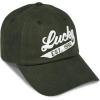 Lucky Brand Classic Cotton Hat | Adjustable | Dad Hat | Baseball Cap | Golf | Fishing | Low Profile | 5 Panel Design(1990 Embroidered – Olive)