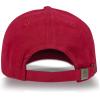 Lucky Brand Classic Cotton Hat | Adjustable | Dad Hat | Baseball Cap | Golf | Fishing | Low Profile | 5 Panel Design(1990 Embroidered – Red)