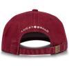 Lucky Brand Classic Cotton Hat | Adjustable | Dad Hat | Baseball Cap | Golf | Fishing | Low Profile | 5 Panel Design(Clover – Brick)
