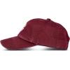 Lucky Brand Classic Cotton Hat | Adjustable | Dad Hat | Baseball Cap | Golf | Fishing | Low Profile | 5 Panel Design(Clover – Brick)