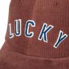 Lucky Brand Classic Cotton Hat | Adjustable | Dad Hat | Baseball Cap | Golf | Fishing | Low Profile | 5 Panel Design(Corduroy – Cognac)