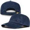 Lucky Brand Classic Cotton Hat | Adjustable | Dad Hat | Baseball Cap | Golf | Fishing | Low Profile | 5 Panel Design(Low Profile – Navy)
