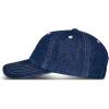 Lucky Brand Classic Cotton Hat | Adjustable | Dad Hat | Baseball Cap | Golf | Fishing | Low Profile | 5 Panel Design(Lucky Clover – Light Denim)