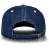Lucky Brand Classic Cotton Hat | Adjustable | Dad Hat | Baseball Cap | Golf | Fishing | Low Profile | 5 Panel Design(Lucky Clover – Light Denim)