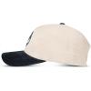Lucky Brand Classic Cotton Hat | Adjustable | Dad Hat | Baseball Cap | Golf | Fishing | Low Profile | 5 Panel Design(Mfg Co Embroidered – Cream)