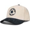 Lucky Brand Classic Cotton Hat | Adjustable | Dad Hat | Baseball Cap | Golf | Fishing | Low Profile | 5 Panel Design(Mfg Co Embroidered – Cream)