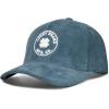 Lucky Brand Classic Cotton Hat | Adjustable | Dad Hat | Baseball Cap | Golf | Fishing | Low Profile | 5 Panel Design(Mfg Co Embroidered – Ocean)