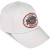 Lucky Brand Classic Cotton Hat | Adjustable | Dad Hat | Baseball Cap | Golf | Fishing | Low Profile | 5 Panel Design(Oval Clover Patch – Light Grey)