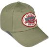 Lucky Brand Classic Cotton Hat | Adjustable | Dad Hat | Baseball Cap | Golf | Fishing | Low Profile | 5 Panel Design(Oval Clover Patch – Moss)