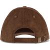 Lucky Brand Classic Cotton Hat | Adjustable | Dad Hat | Baseball Cap | Golf | Fishing | Low Profile | 5 Panel Design(Script Corduroy – Brown)