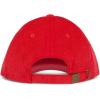 Lucky Brand Classic Cotton Hat | Adjustable | Dad Hat | Baseball Cap | Golf | Fishing | Low Profile | 5 Panel Design(Script Corduroy – Red)