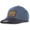 Lucky Brand Classic Cotton Hat | Adjustable | Dad Hat | Baseball Cap | Golf | Fishing | Low Profile | 5 Panel Design(Vintage Denim – Navy)